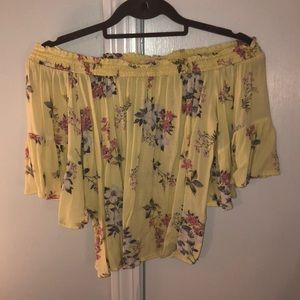 Hollister off the shoulder top